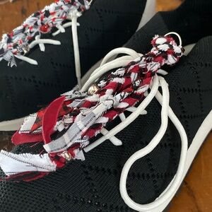 Handcrafted Bandana Sneaker Charms (set of 2)